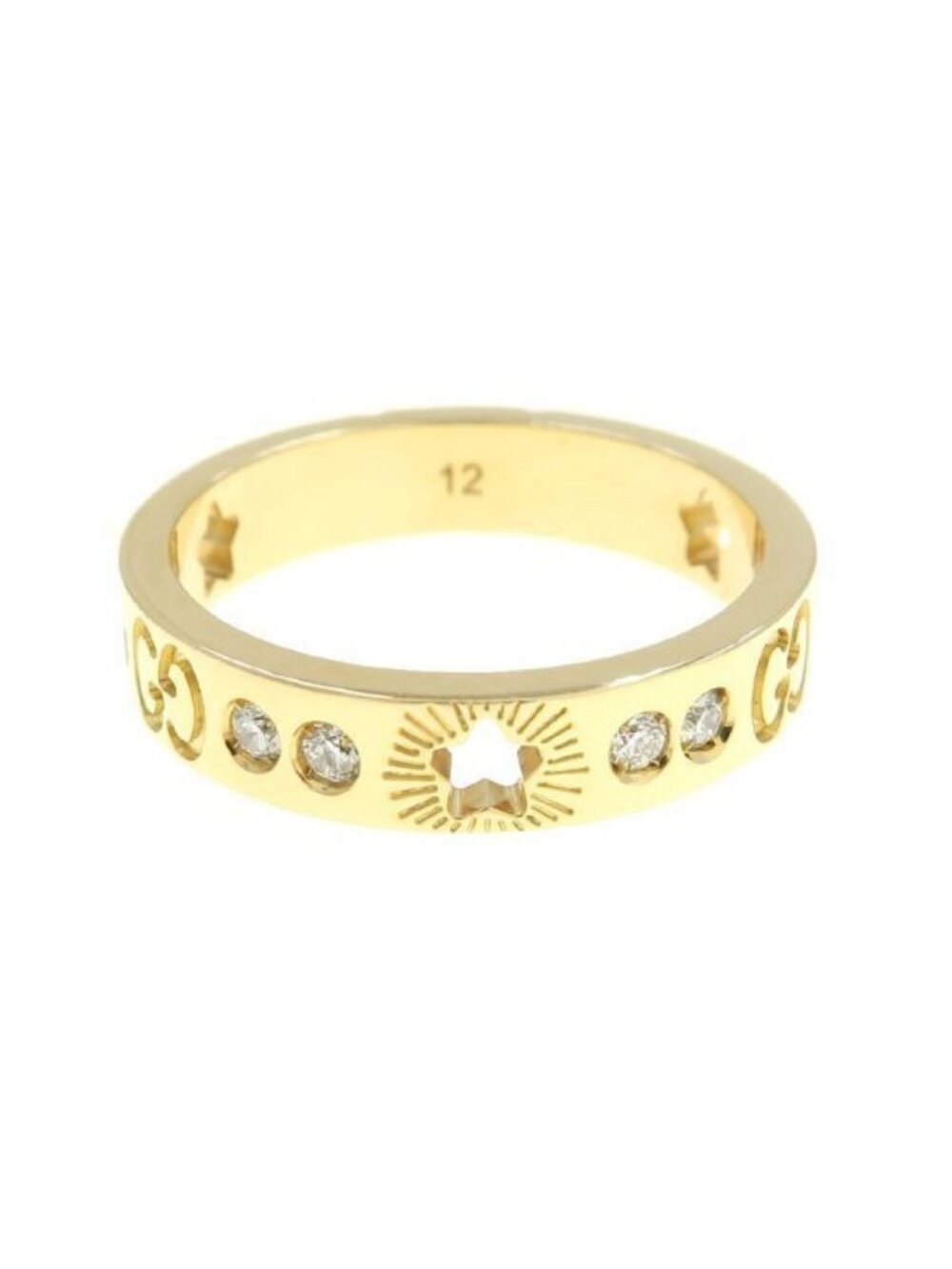 Gucci Icon Ring Star Diamond